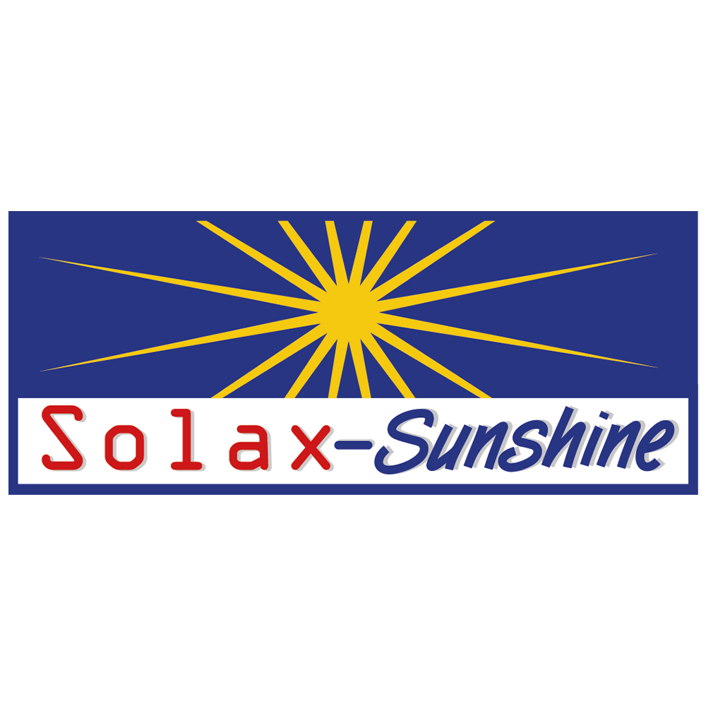 Solax Sunshine Biertisch mit Tragegriff aus Kunststoff Gartentisch Koffertisch Koffer-Klapptisch