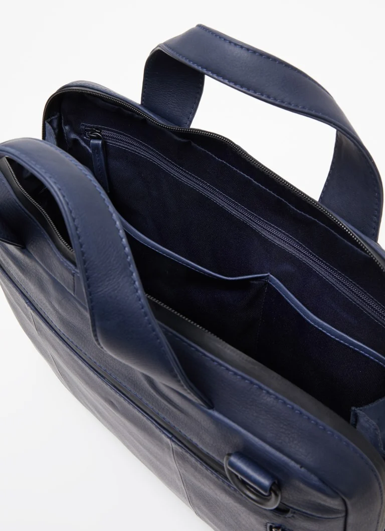 Leonhard Heyden Salisbury ādas biznesa soma ar 15 collu klēpjdatora nodalījumu