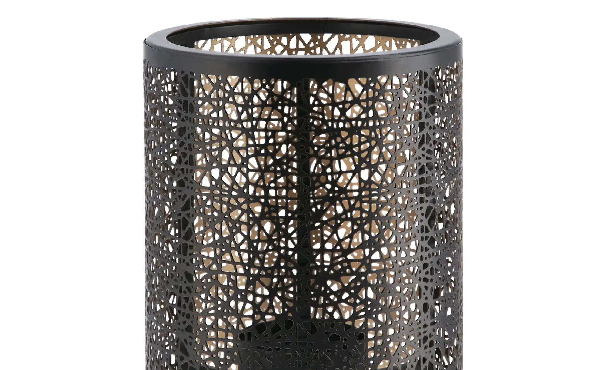 Windlicht auf Metallständer