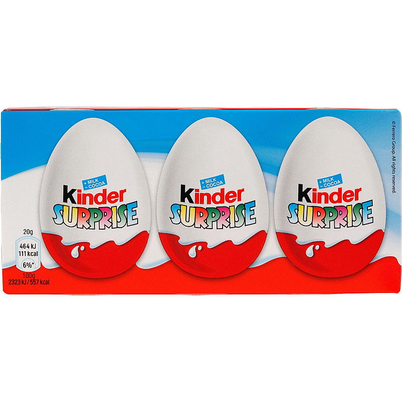 Kinder Kinderegg 3-pk 60 g