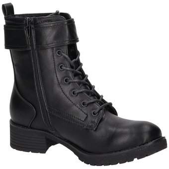 Charmosa Biker Boots in schwarz