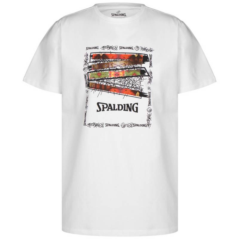 SPALDING Logo Basketball Shirt Herren