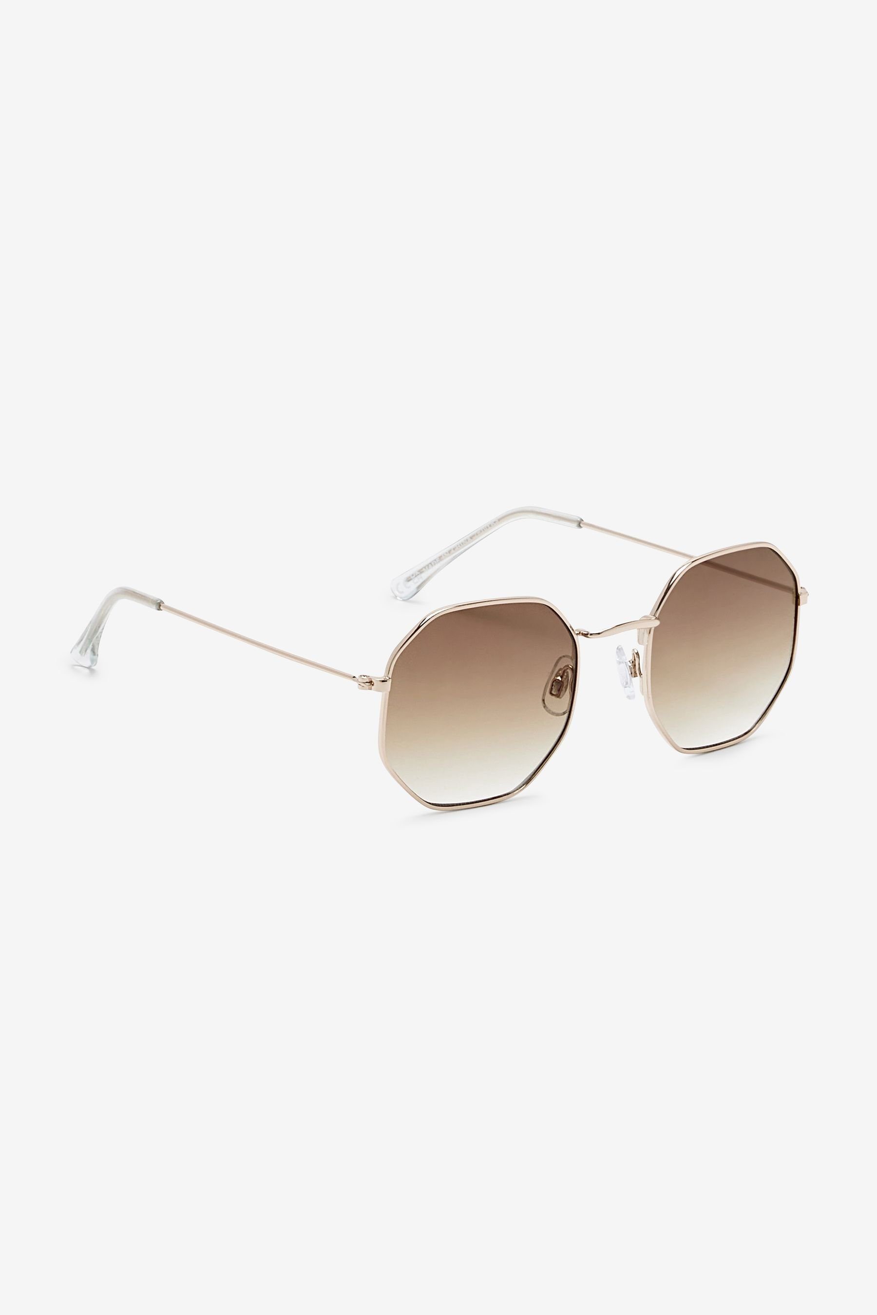Next Sonnenbrille Sonnenbrille mit Sechseck-Rahmen (1-St)
