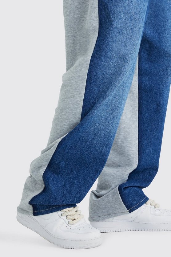 Tall lockere Jogger-Jeans mit elastischem Bund