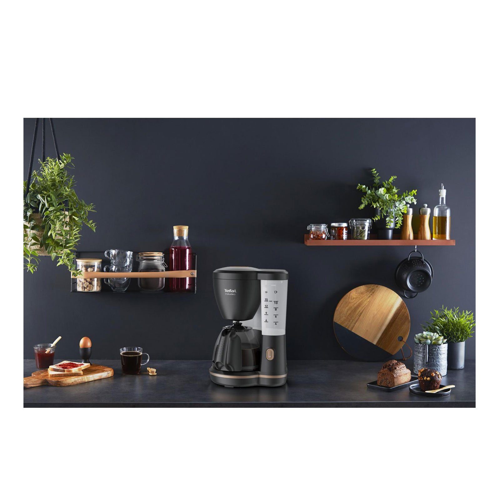 Tefal Filterkaffeemaschine CM5338 Includeo, 1.25 L