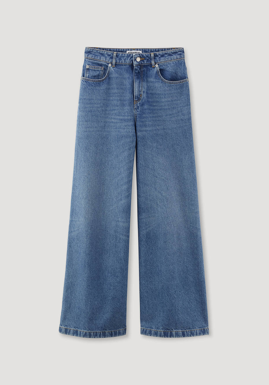 WUNDERKIND X HESSNATUR Jeans High Rise Flared aus reinem Bio-Denim