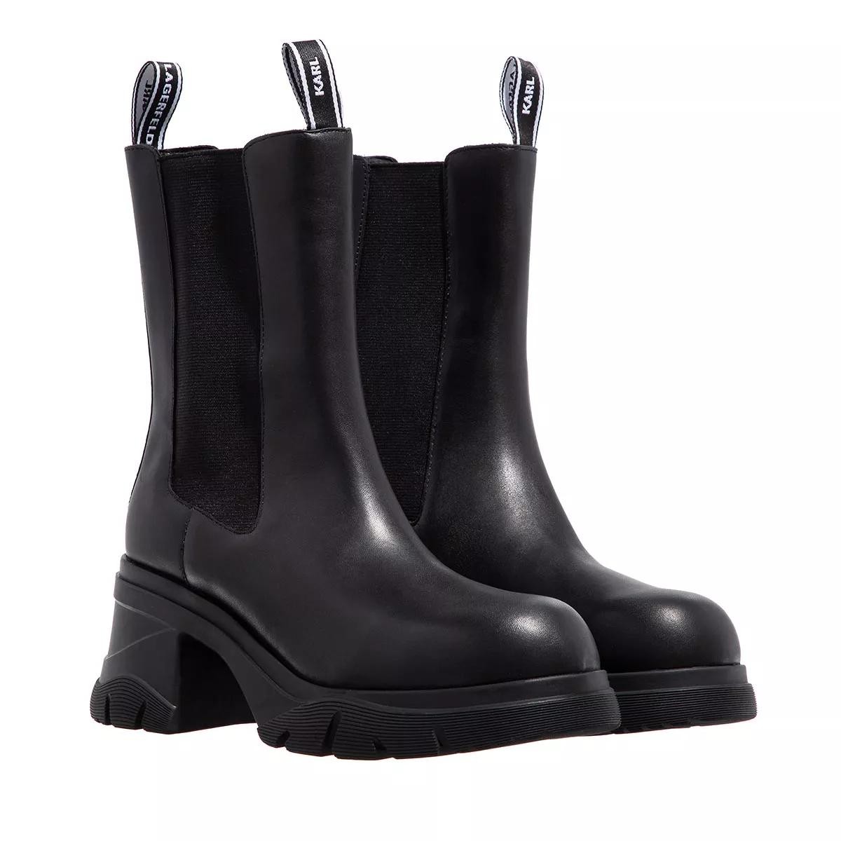 LAGERFELD Chelsea Boot schwarz Bridger II Midi Gore