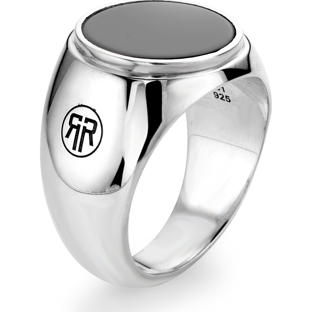 Rebel and Rose Bague pour hommes 925 Argent argent Bague