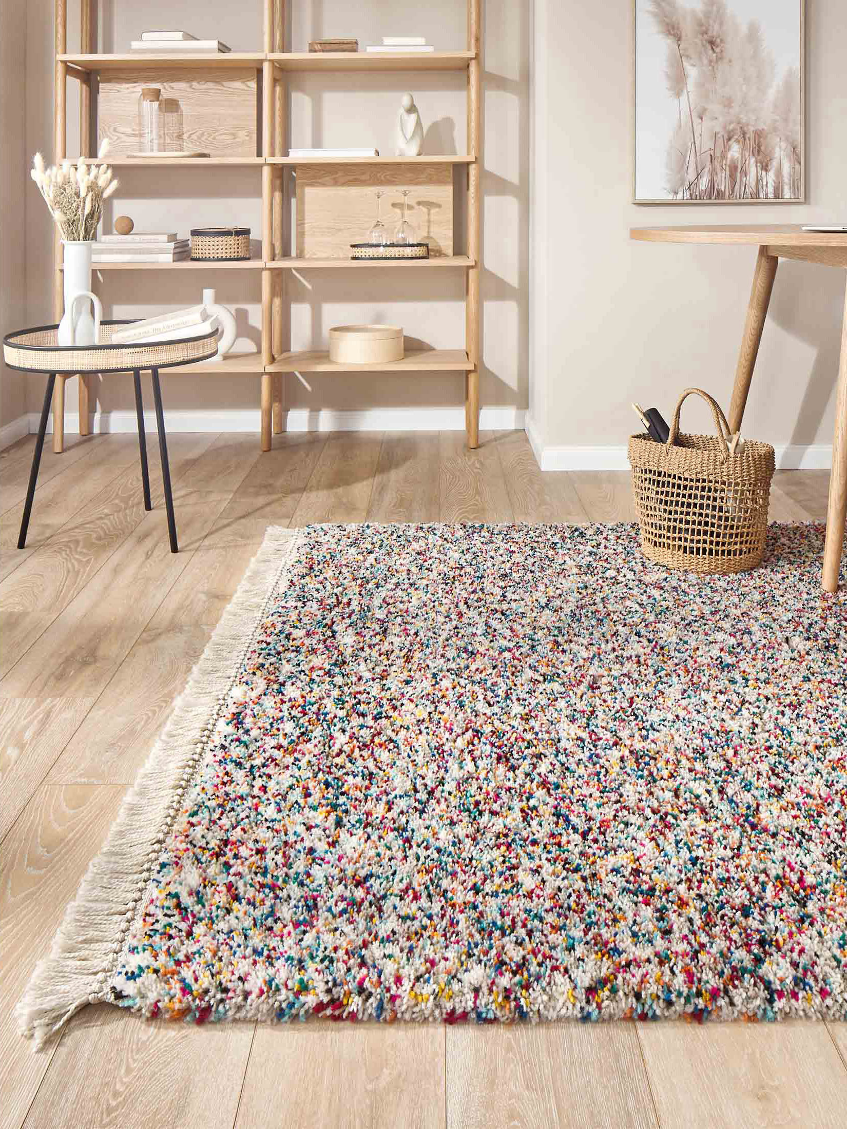 Temara Moderner Teppich, Multicolor