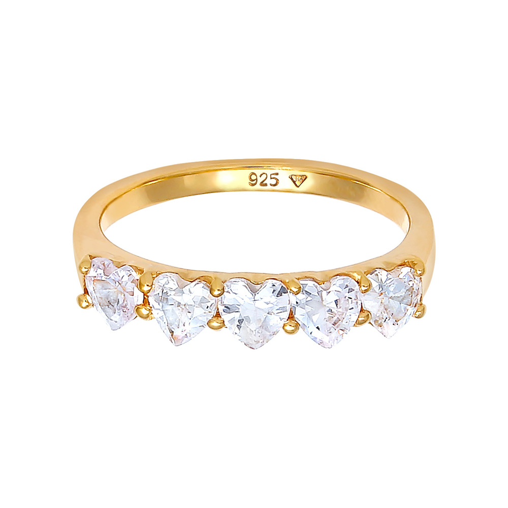 Elli Elli Bague Les fiançailles de coeur des femmes sont élégantes avec des cristaux d Bague