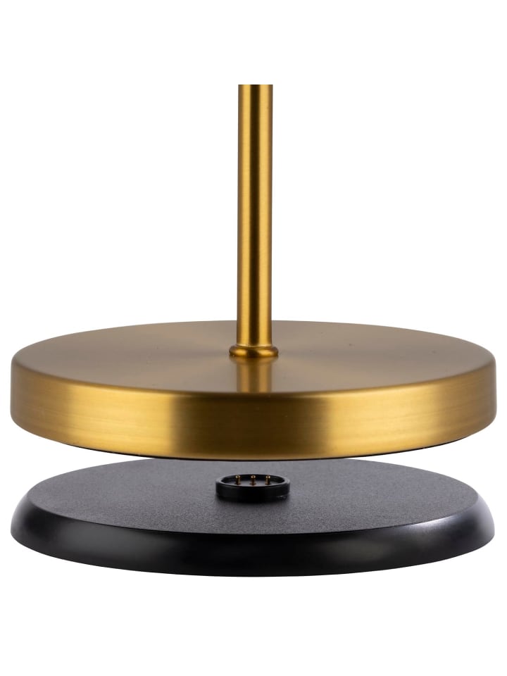 APS Tischleuchte in Gold, Ø 11 cm, H: 30,5 cm, B: 11 cm, L: 11 cm, Metall günstig kaufen onesize