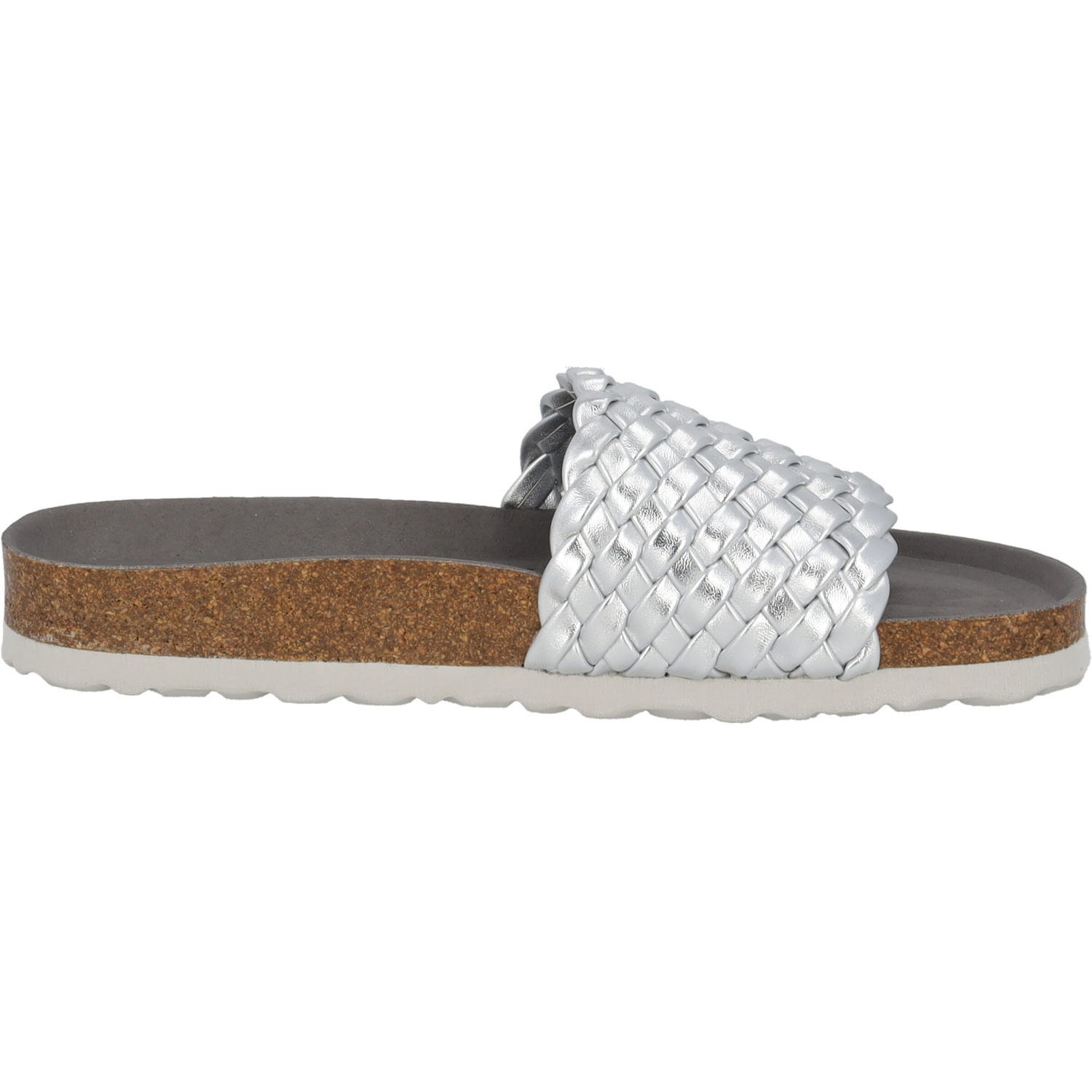Palado Lerima by Sila Sahin, Pantoletten, Damen, Silber Metallic