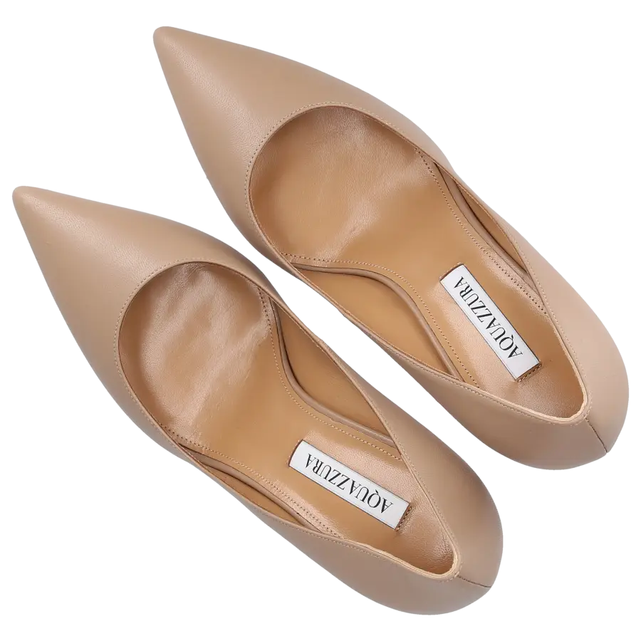 Aquazzura - Pumps PURIST 85 Nappaleder - beige