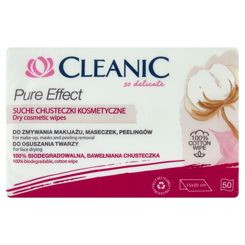 Cleanic Pure Effect суве козметичке марамице
