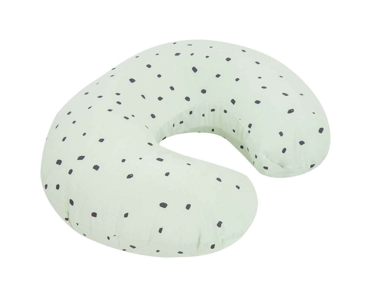 Kikkaboo Stillkissen Stillkissen Bear with me rund, 1-tlg., 50 cm, 100% Baumwolle, Bezug abnehmbar