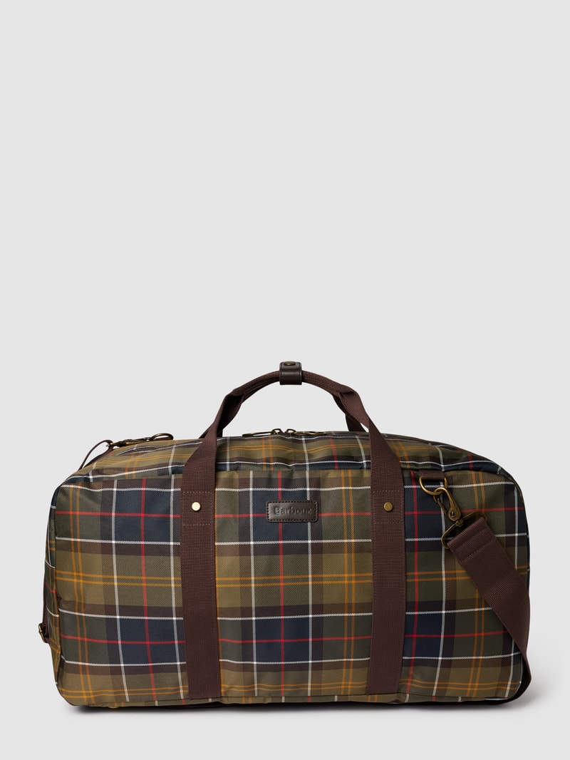 Weekender mit Tartan-Karo Modell 'TORRIDON TARTAN HOLDALL' in grün