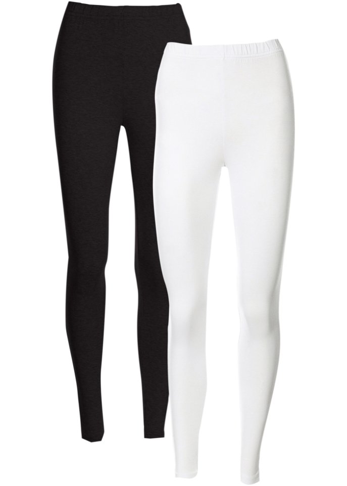 Stretch-Leggings (2er Pack)