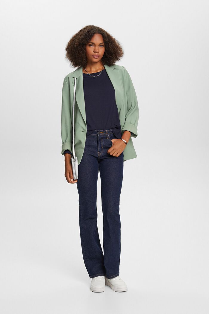 Jersey-Longsleeve, 100% Baumwolle