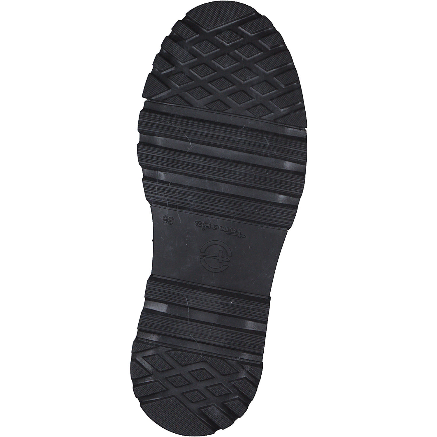 Tamaris 25844, Schnürstiefeletten, Damen, BLACK LEATHER