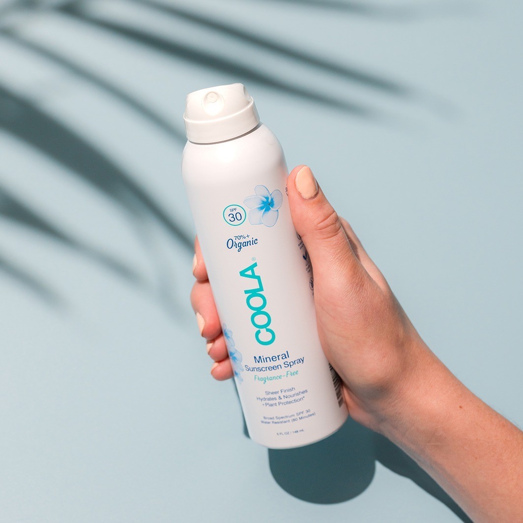 Coola mineralni sprej za sunčanje za tijelo SPF30 bez mirisa
