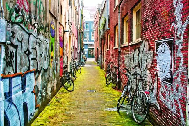 Puzzle 3000 Teile - Street Art in Amsterdam