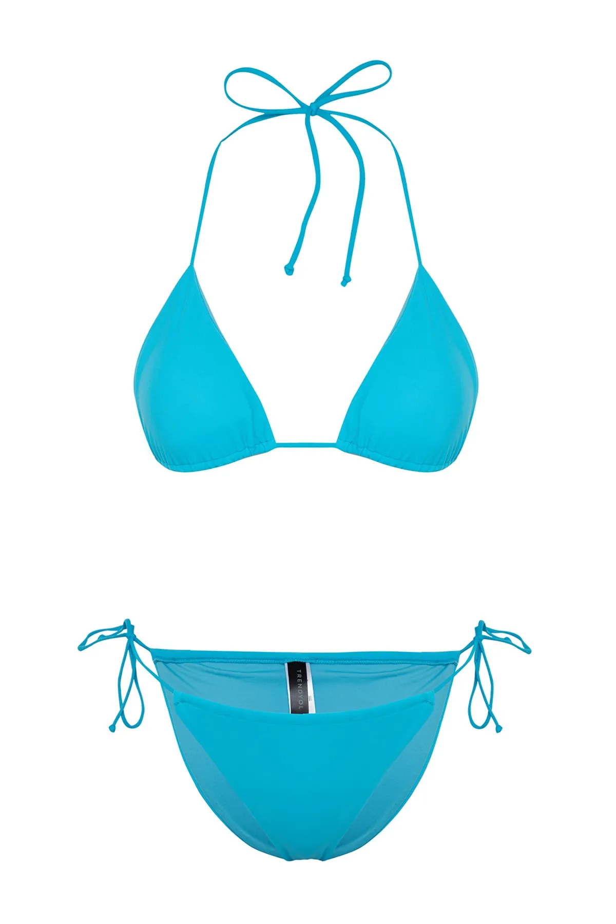Trendyol Collection  Bikini-Set - Blau - Unifarben