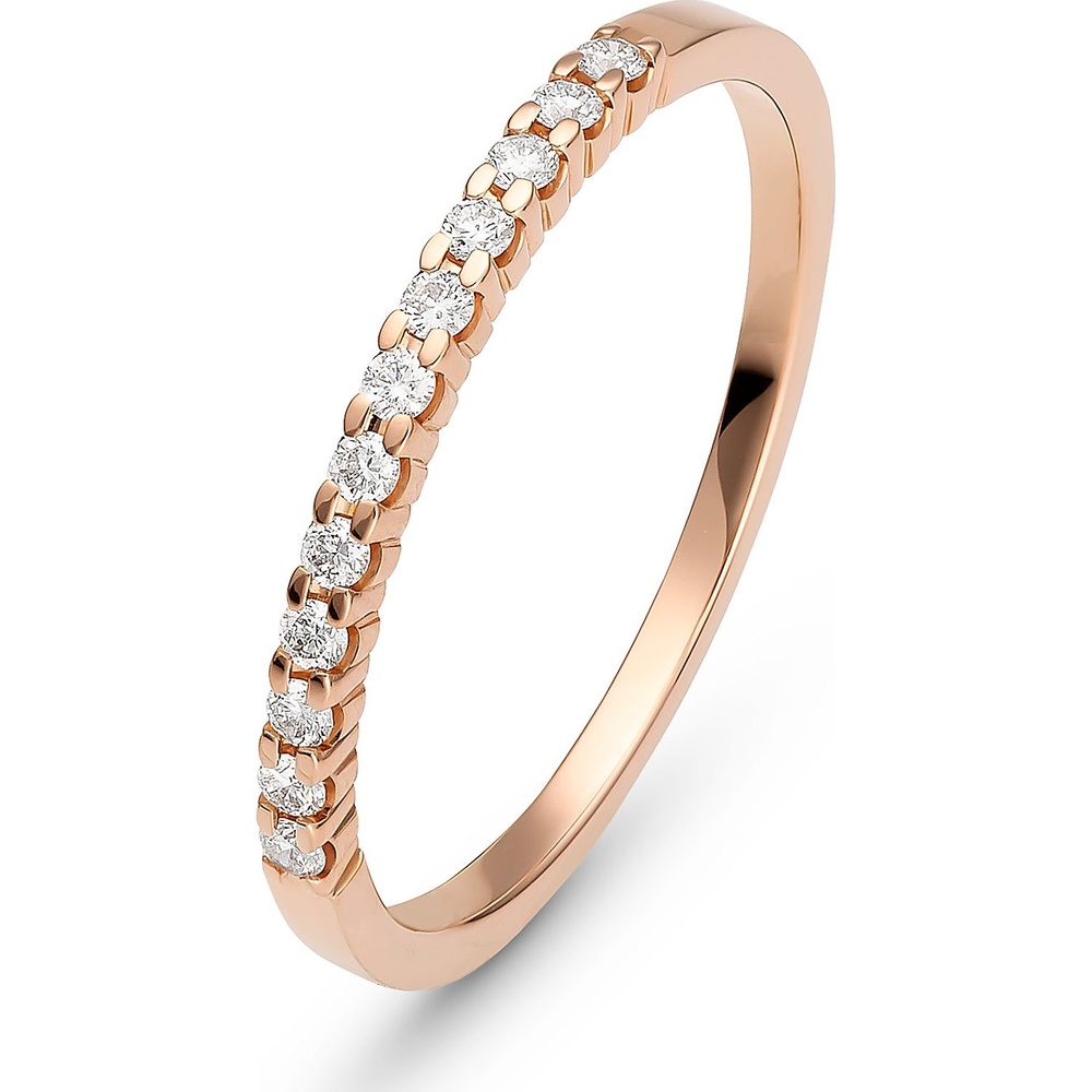Valeria Bague pour femme 585 Or rose or rose Bague