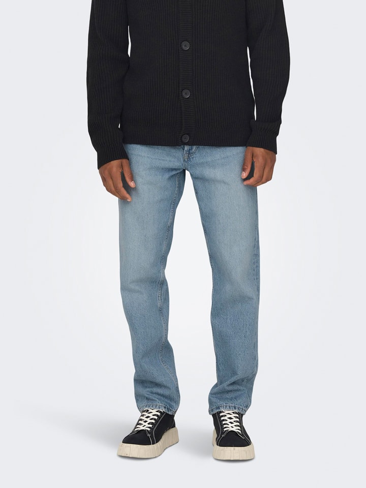 ONLY & SONS Jeans - Regular fit - in Hellblau günstig kaufen