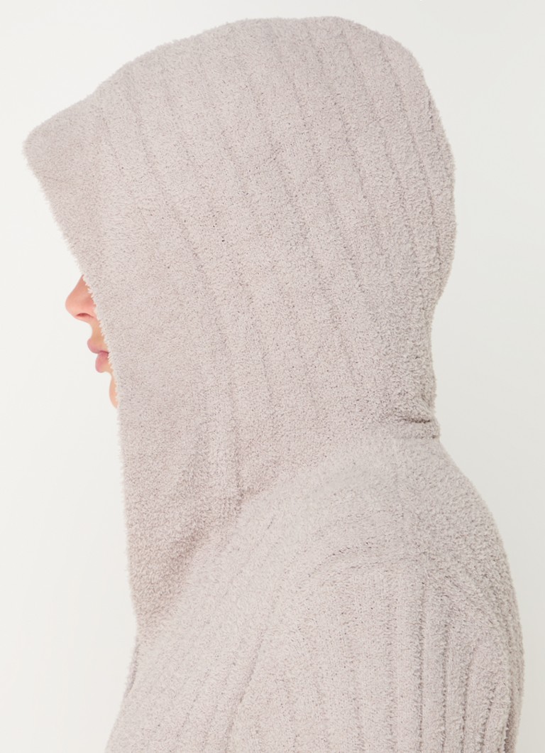 UGG Amari bathrobe with ribbed texture and hood