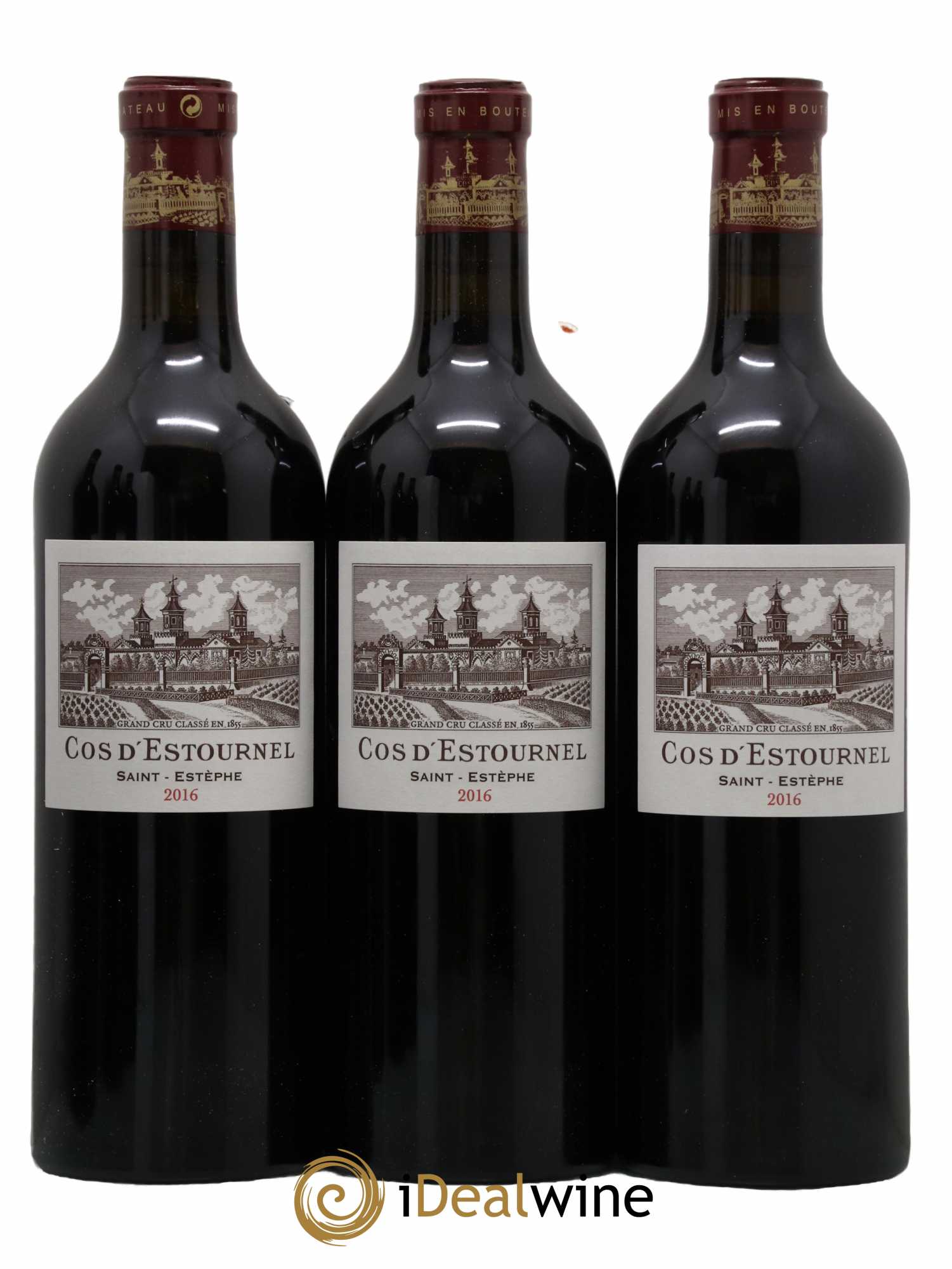 Cos d'Estournel 2ème Grand Cru Classé  2016 - Lot de 6 Bouteilles