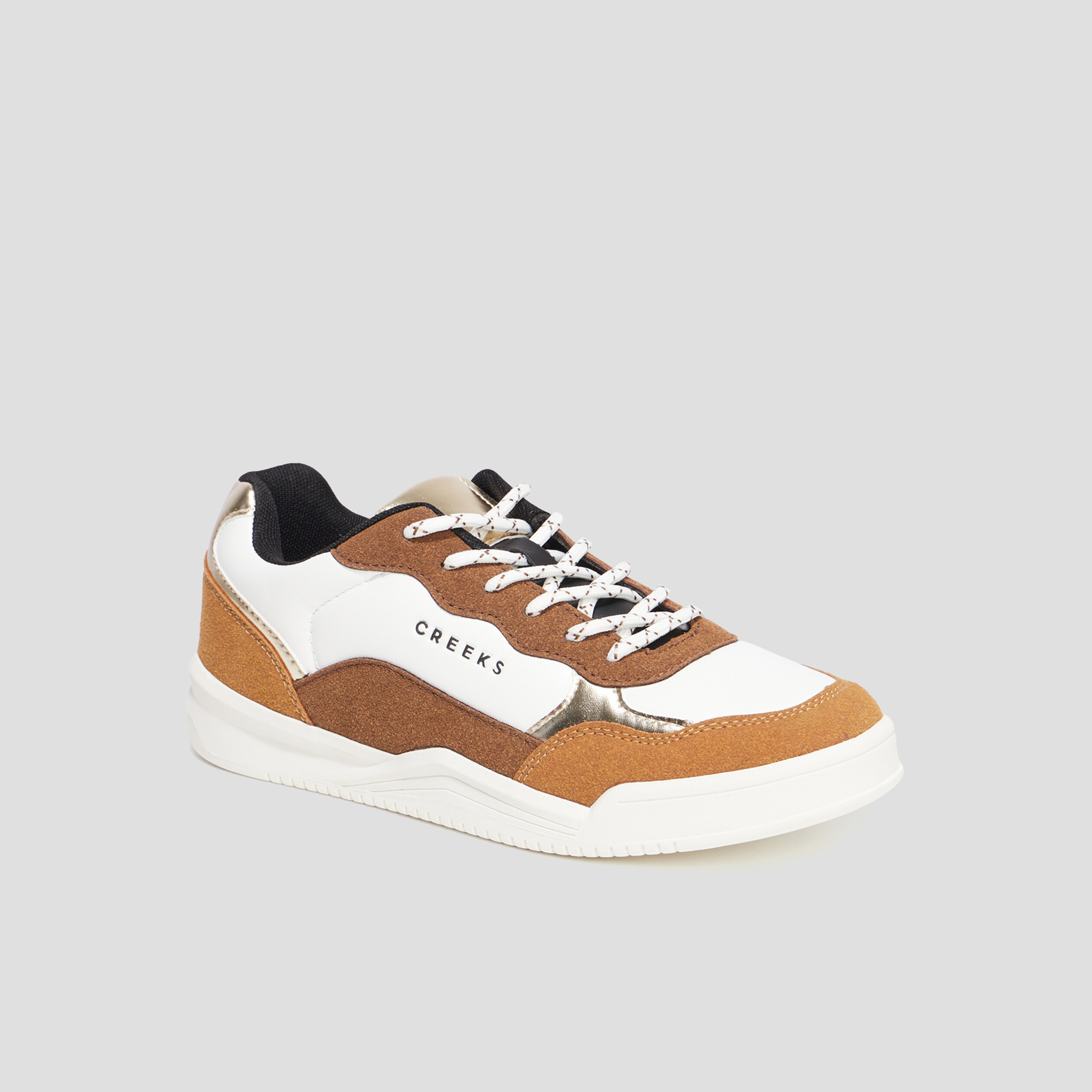 Baskets Creeks marron femme | La Halle