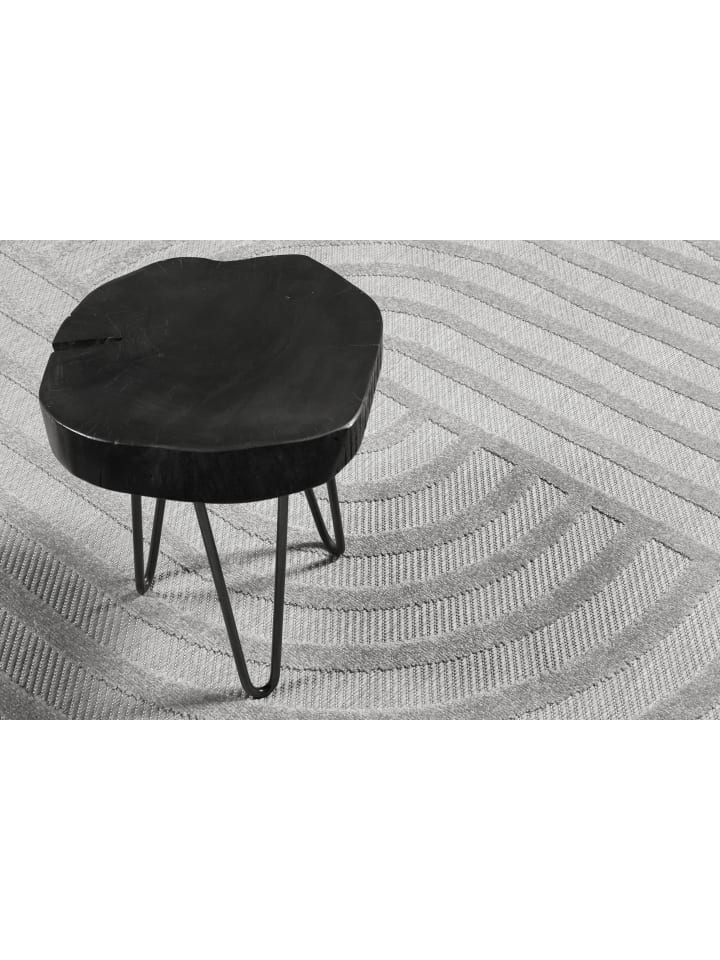 ESPRIT Outdoorteppich Spirit in grau günstig kaufen 120 cm rund