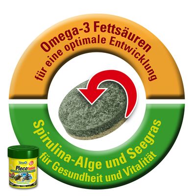 Tetra Pleco Tablets Futtertabletten