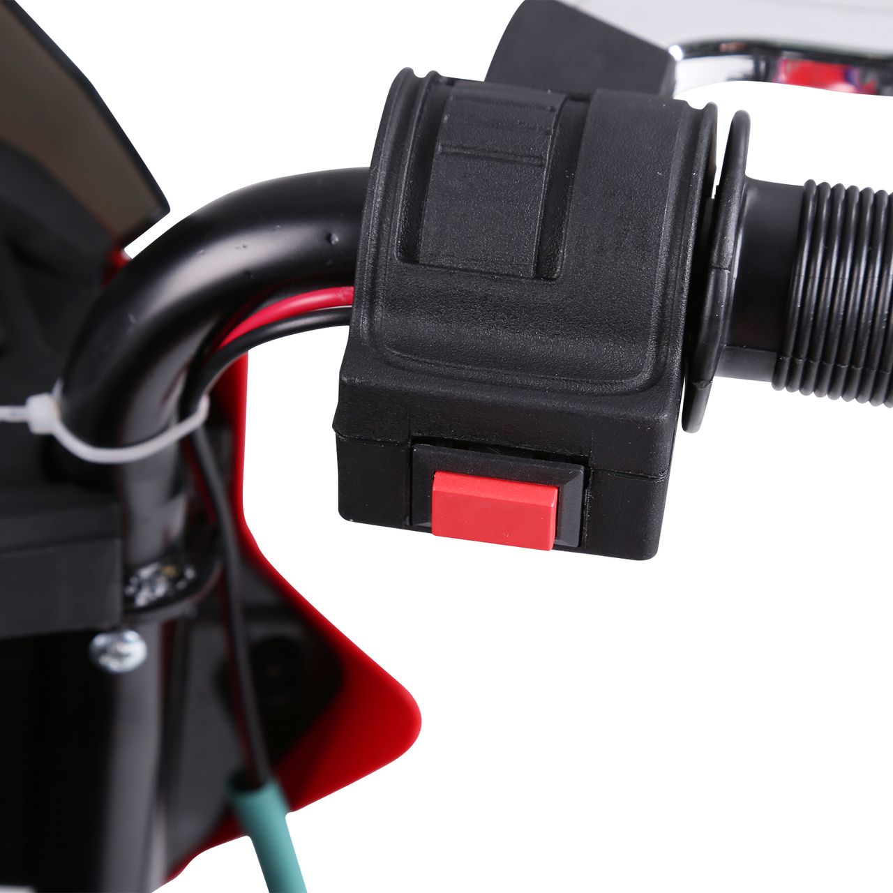 HOMCOM Kindermotorrad Kinder-Elektromotorrad 3-6 Jahren Elektrofahrzeuge Rot