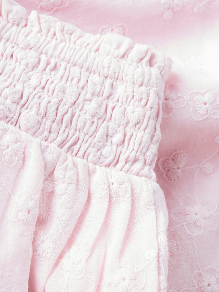 name it Rock mit Stickerei und elastischem Smokbund in Rosa günstig kaufen
