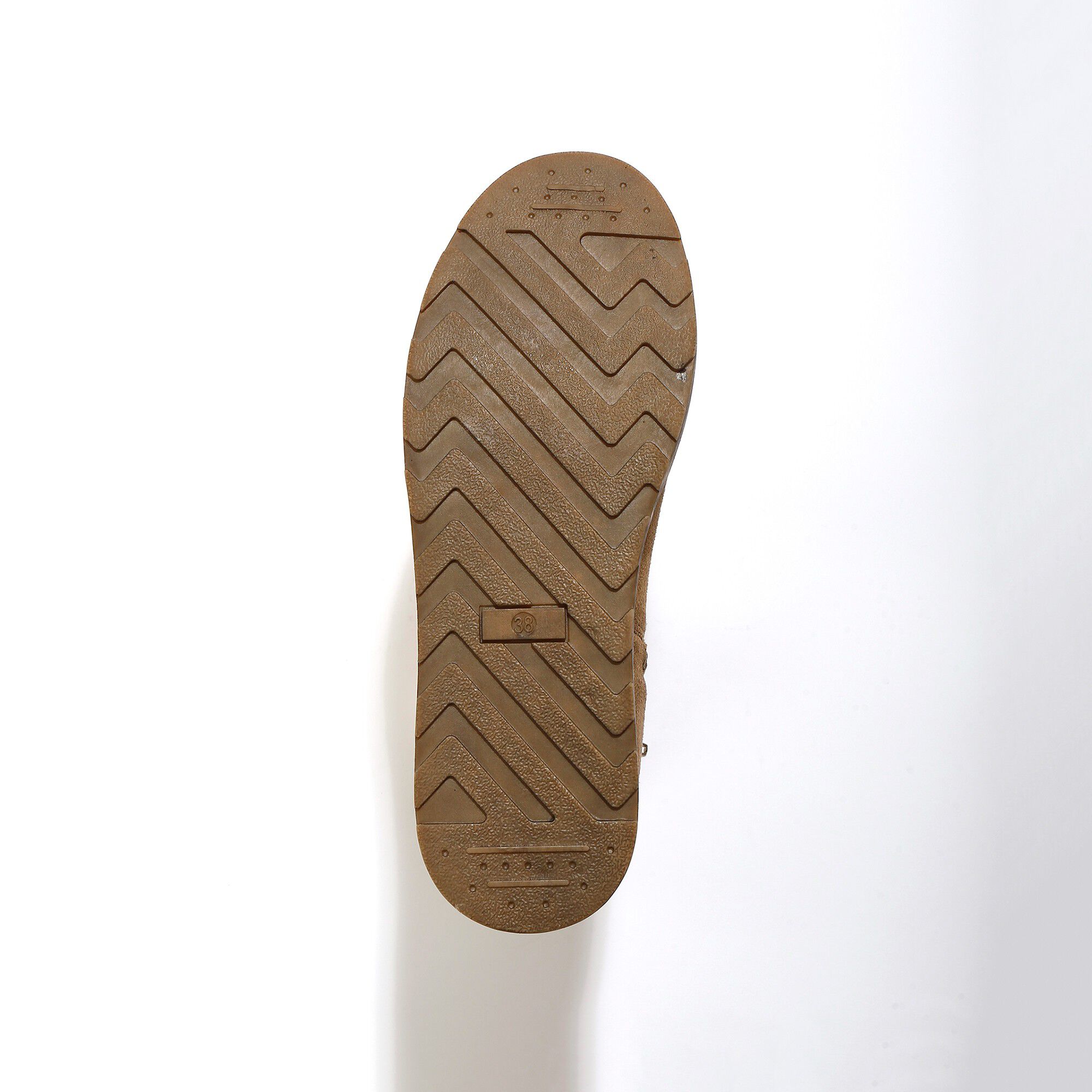 Bottines fourrées zippées à col fausse fourrure et boucle