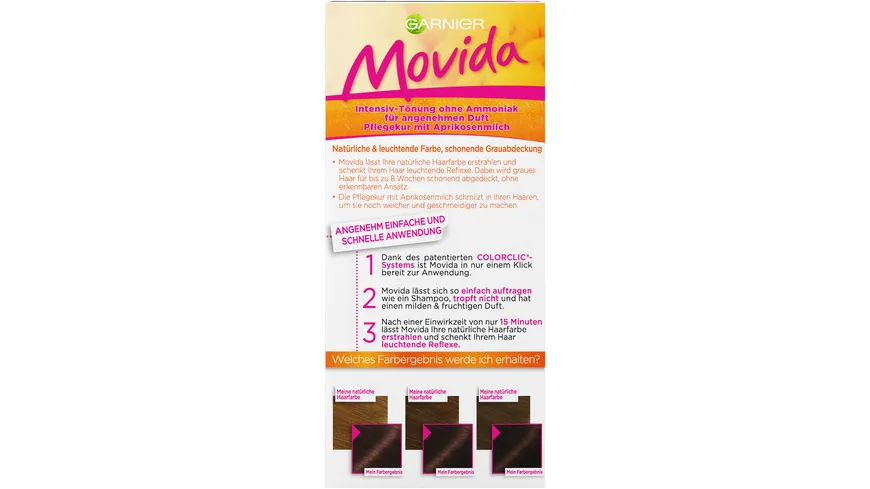 Garnier Movida Intensiv-Tönung 32 - Schokobraun