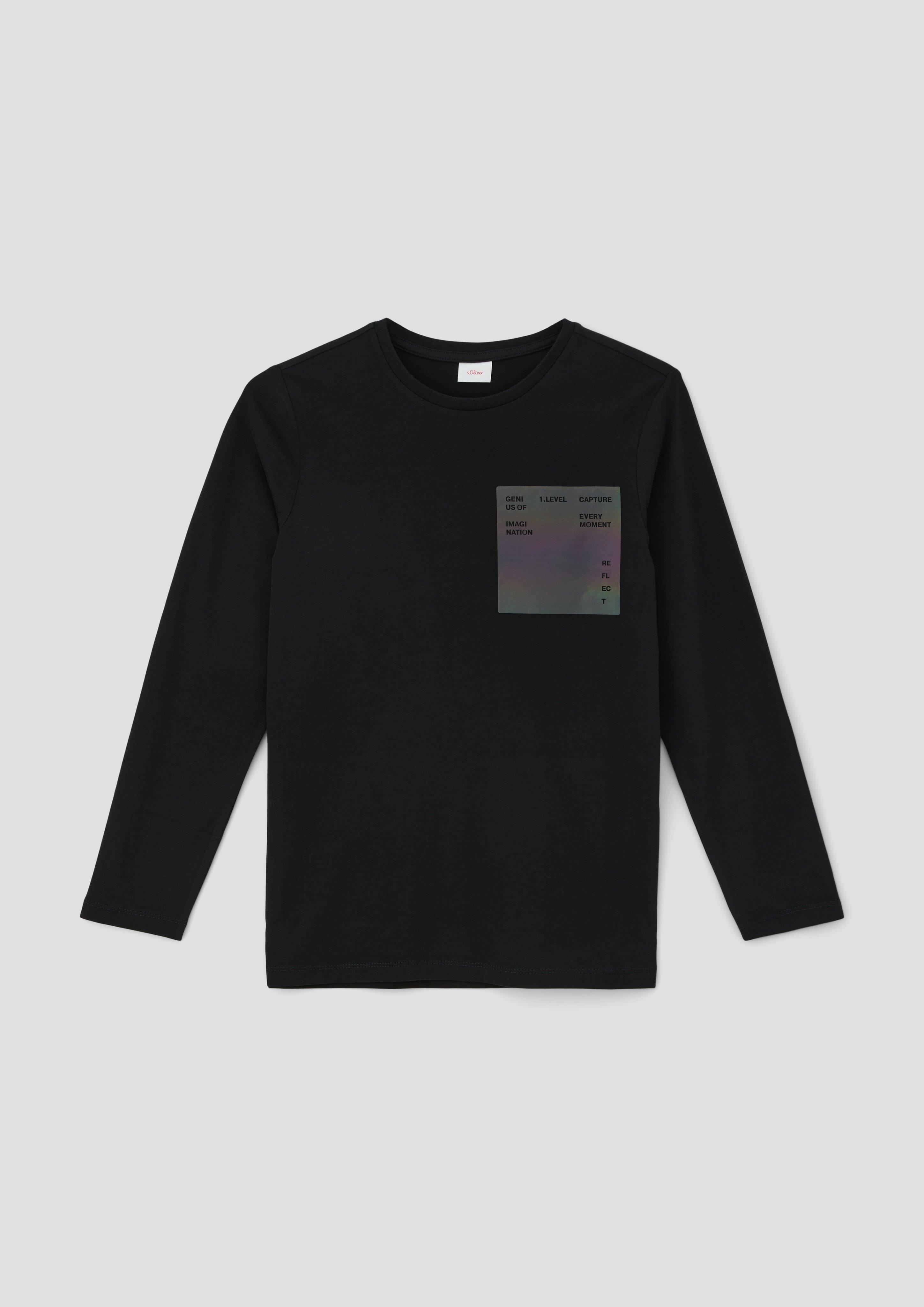 Longsleeve mit Effektprint  2134020-9999