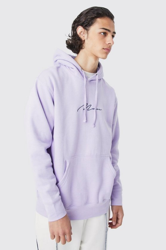 Oversize Basic Man Hoodie