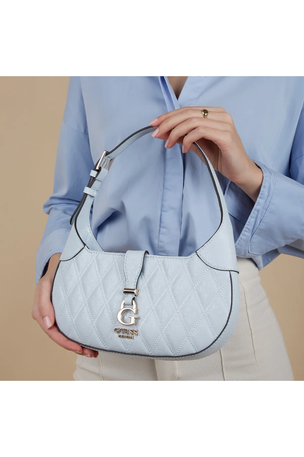 Guess  Adi Damen Umhängetasche Blau Hwgg93-6120-skb