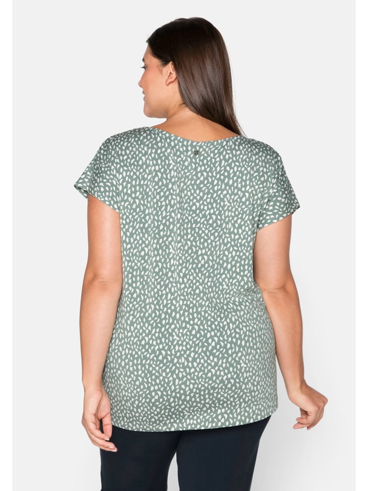 sheego Shirt in eukalyptus günstig kaufen