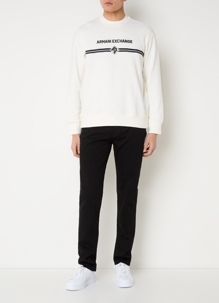 Armani Exchange Sweater with logo embroidery