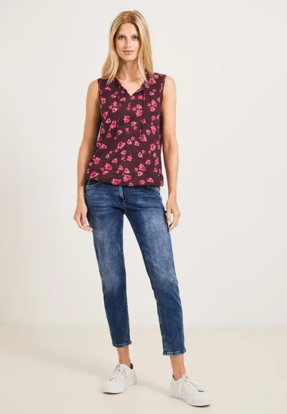 CECIL Top mit Minimalmuster