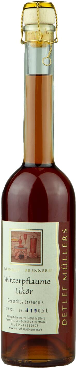 Weingut-Brennerei Detlef Müllers Winterpflaume Likör