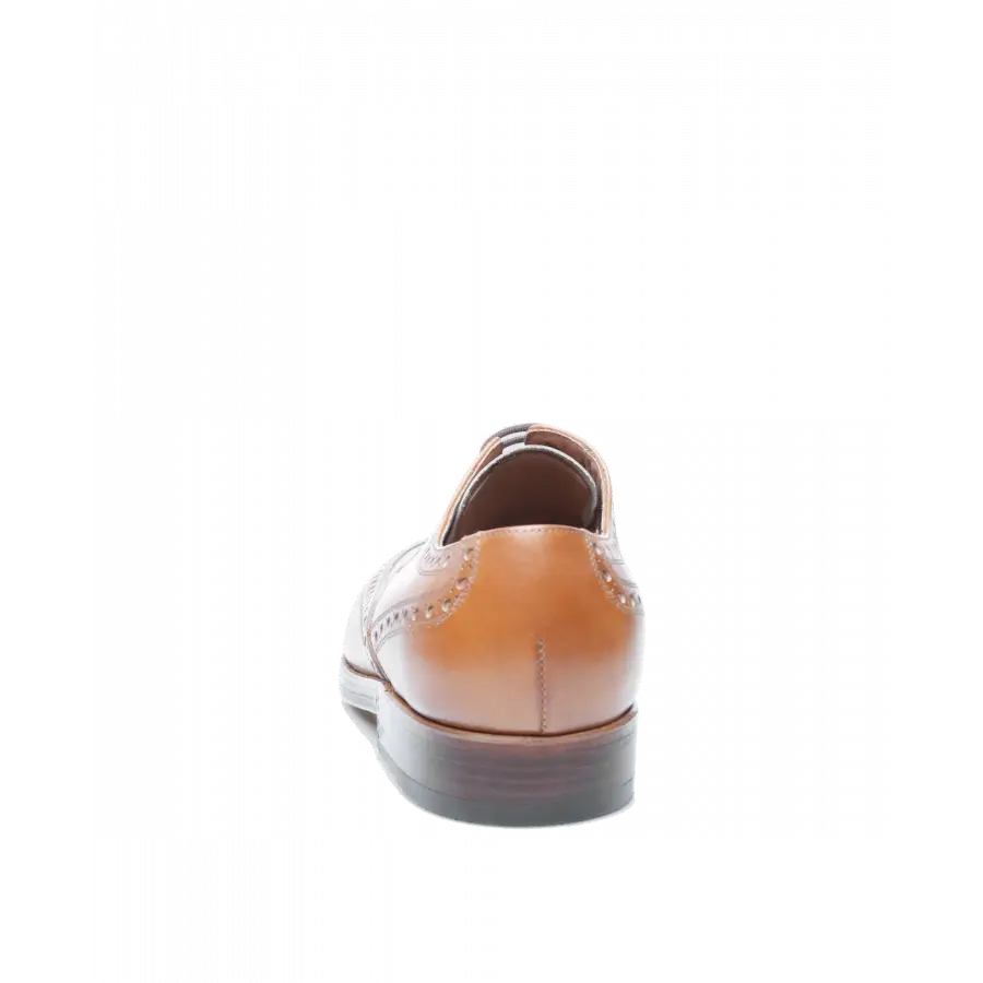 Heinrich Dinkelacker - Businessschuhe Budapester LUZERN FULL-BROGUE AC Kalbsleder - beige