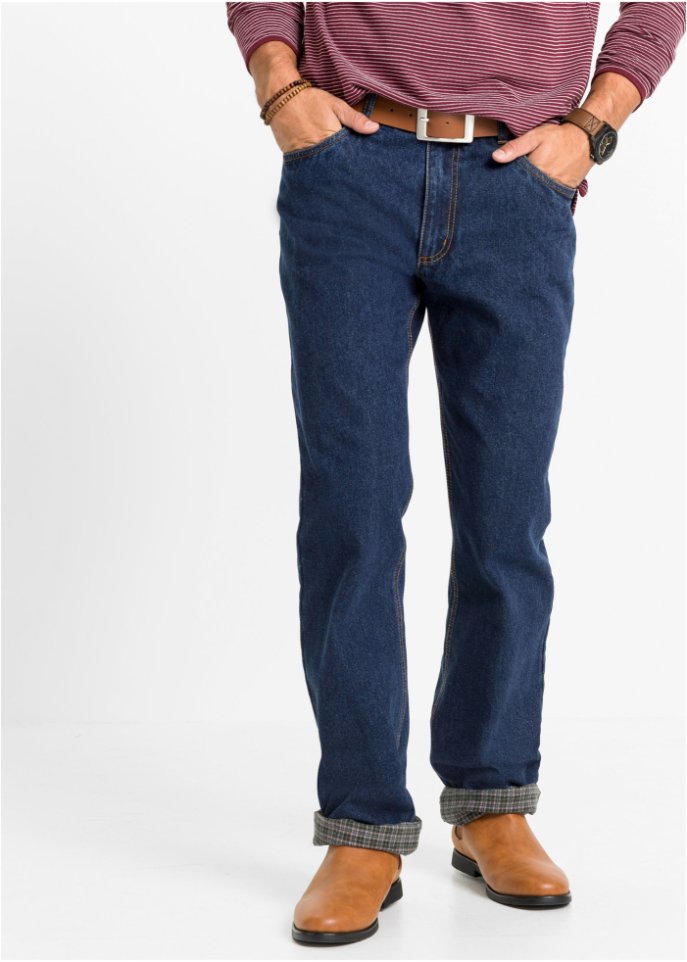 Classic Fit Thermojeans, Straight