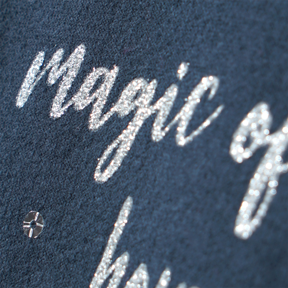 Mädchen Hoodie mit Pferde-Print