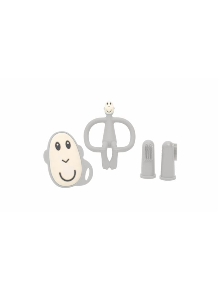 MATCHSTICK MONKEY Matchstick Monkey Beißring / Zahnungshilfe Starter Set grau günstig kaufen onesize