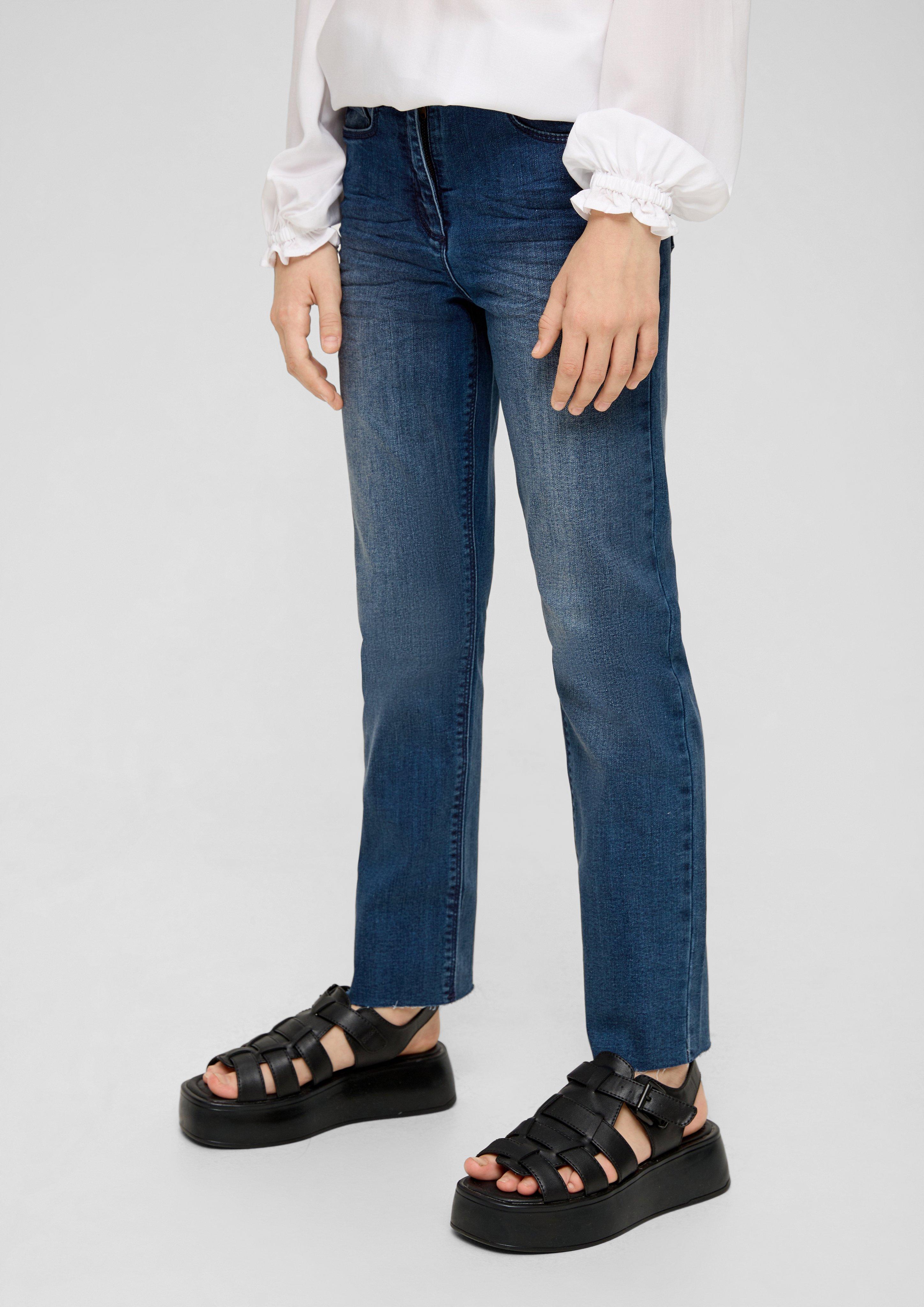 Ankle-Jeans / Regular Fit / Mid Rise / Straight Leg  2127804-57Z2