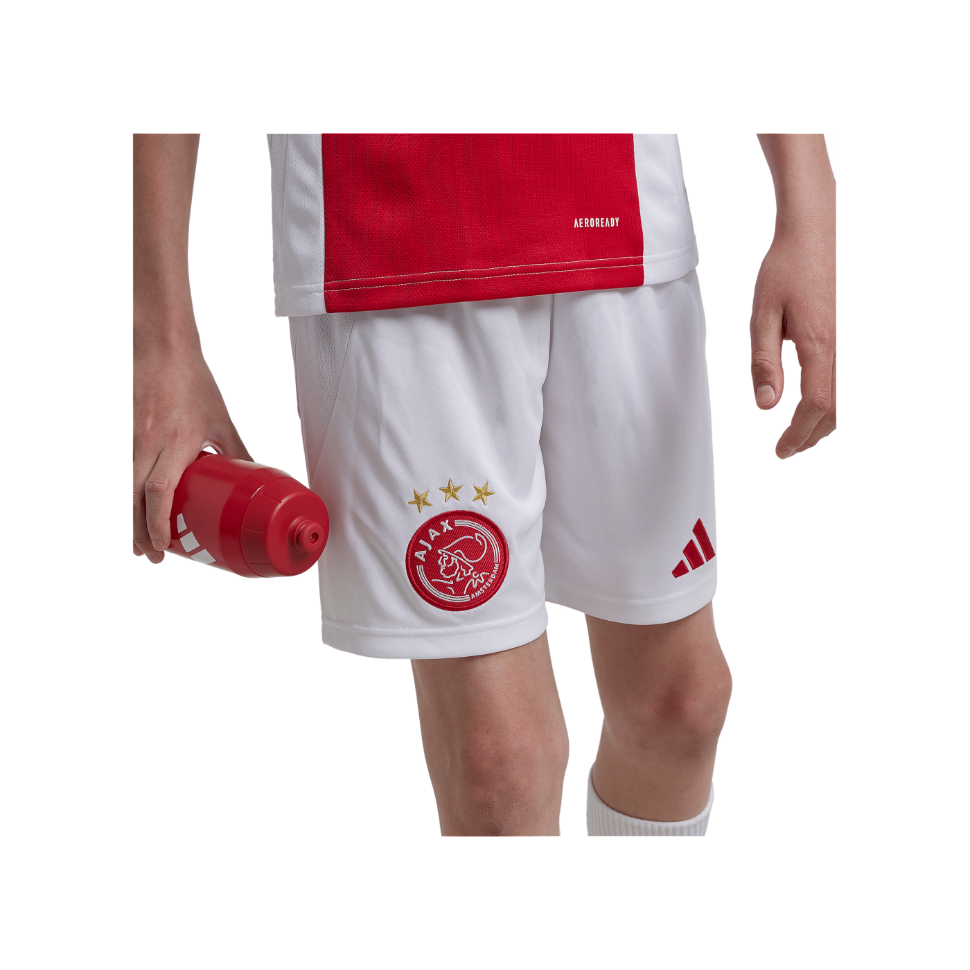 adidas Ajax Amsterdam Short Home 2024/2025 Kids Weiss